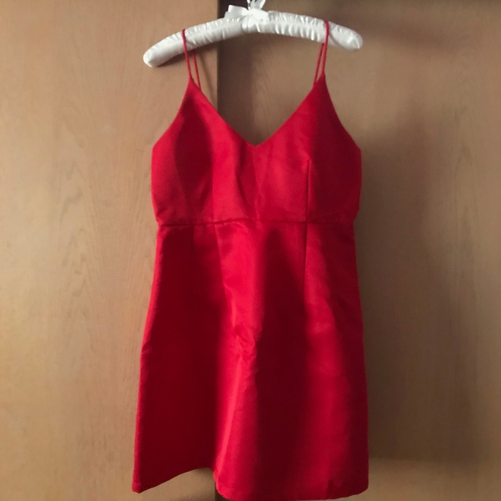 L'ATISTE - Red Mini Dress (M)